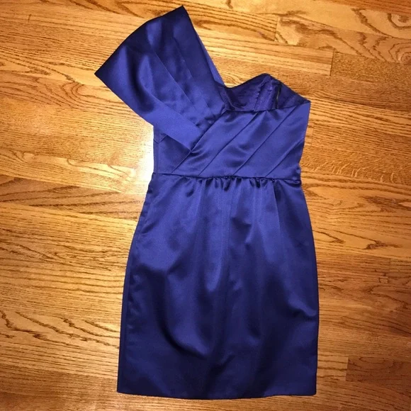 A.B.S. by Allen Schwartz One-Shoulder Dress - Picture 3 of 5